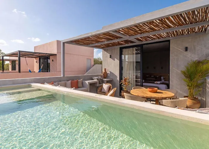 Seremonia With Rooftop Pool & Club Access Villa Tulum