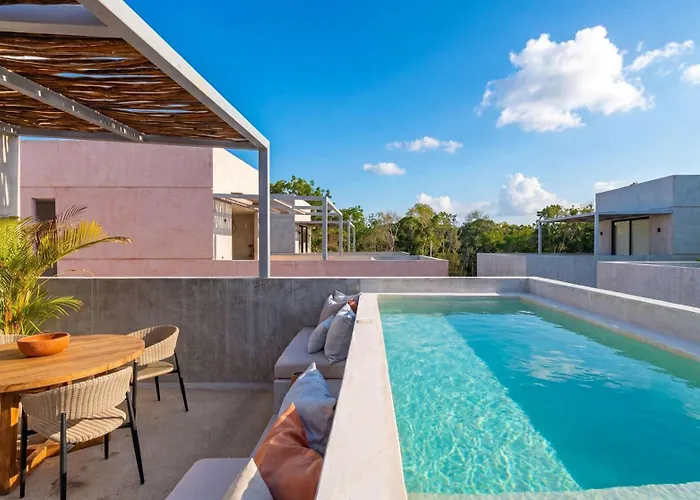 Villa Seremonia With Rooftop Pool & Club Access Tulum